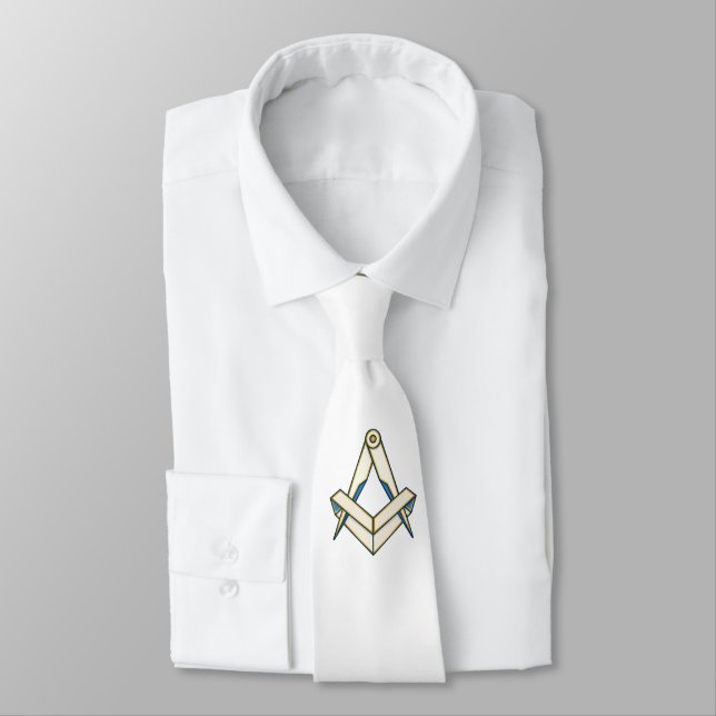 Corbata símbolo de la masonería origami (Atado)