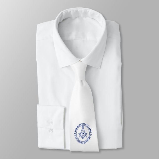 Corbata Símbolo de masonería (Atado)