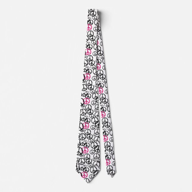 Corbata Símbolo de paz (Anverso)