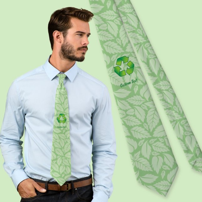 Corbata Símbolo de reciclaje (Subido por el creador)