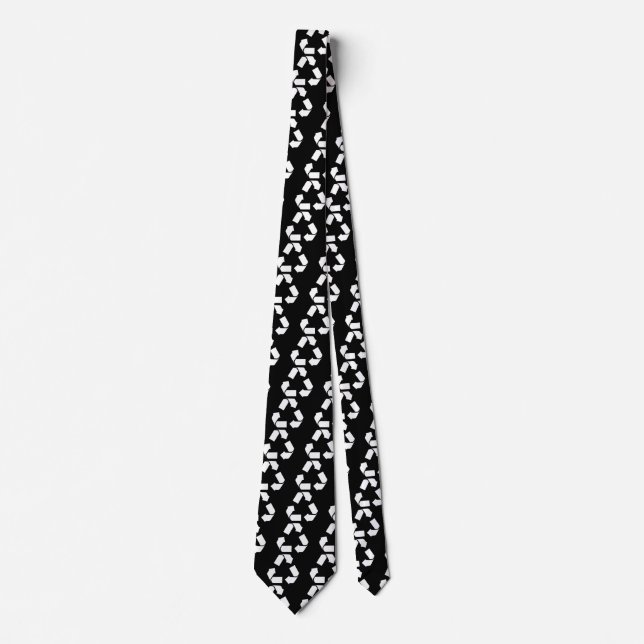 CORBATA SÍMBOLO DE RECICLAJE (Anverso)