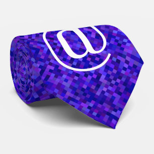 Corbata Símbolo del nerd de la computadora