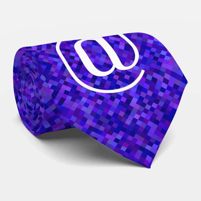 Corbata Símbolo del nerd de la computadora (Enrollado)