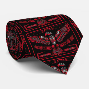 Corbata Símbolo indio americano Thunderbird