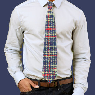 Corbata Simple rústico azul marino minimalista lindo cuadr