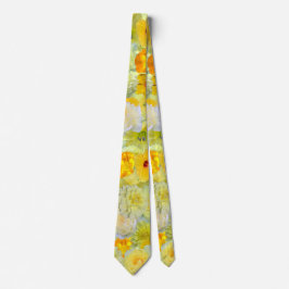 Corbata Simple Yellow Floral Wedding Groomsmen Collection
