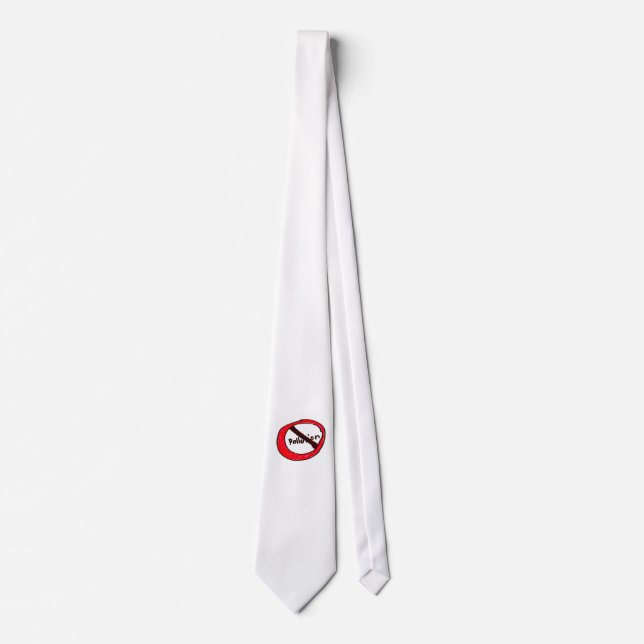 Corbata "sin contaminación" (Anverso)