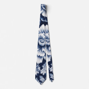 corbata sinfonía floración cobalto