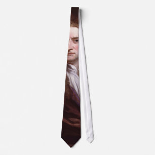 Corbata Sir Isaac Newton del retrato de sir Godfrey