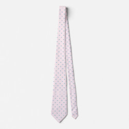 Corbata Skaymarts Lavender Blue Heart Design Neck Tie