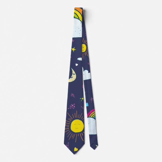 Corbata Sky with Sun and Rainbows (Anverso)