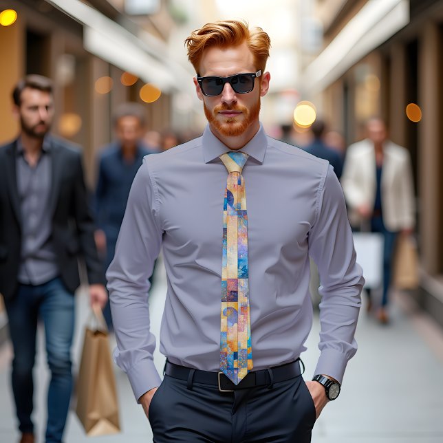 Corbata Skyline Dream Resumen Arte Tie (Subido por el creador)