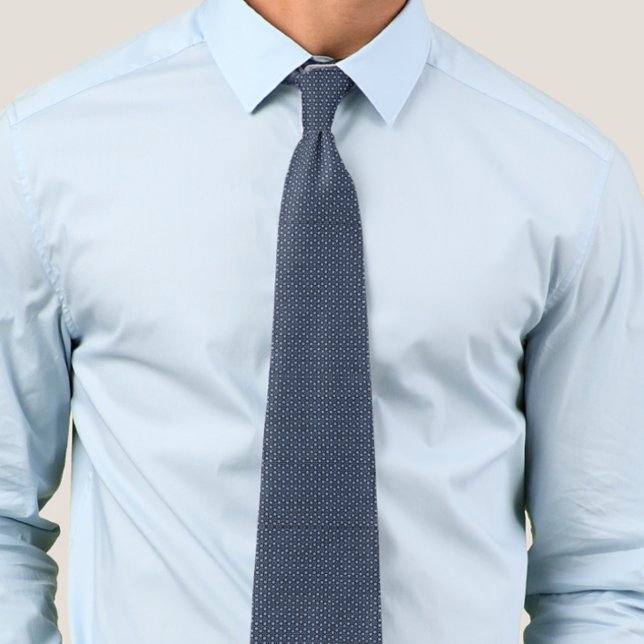 Corbata Sleek Two Tone Blue Business Modern (Subido por el creador)