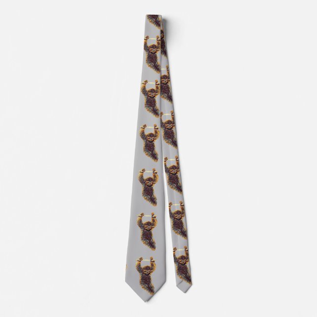 Corbata Sloth Hanging Out Thunder_Cove (Anverso)