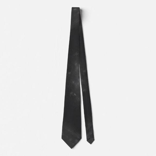 Corbata SmokeBloom – Un Mandala Monocromo en Movimiento (Anverso)