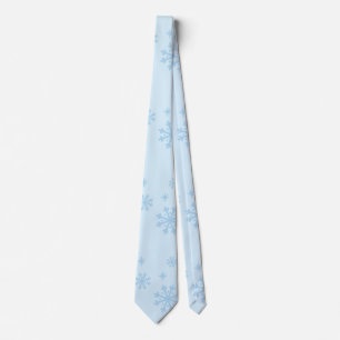 Corbata Snflakes Seamless Light Blue Pattern