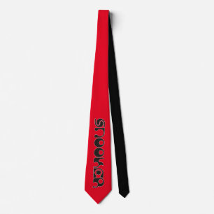 Corbata SNOOKER modern font + your ideas