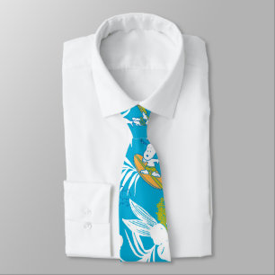 Corbata Snoopy Brooklyn Beach Pattern