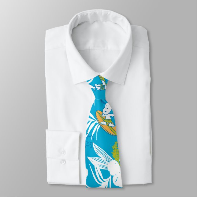 Corbata Snoopy Brooklyn Beach Pattern (Atado)