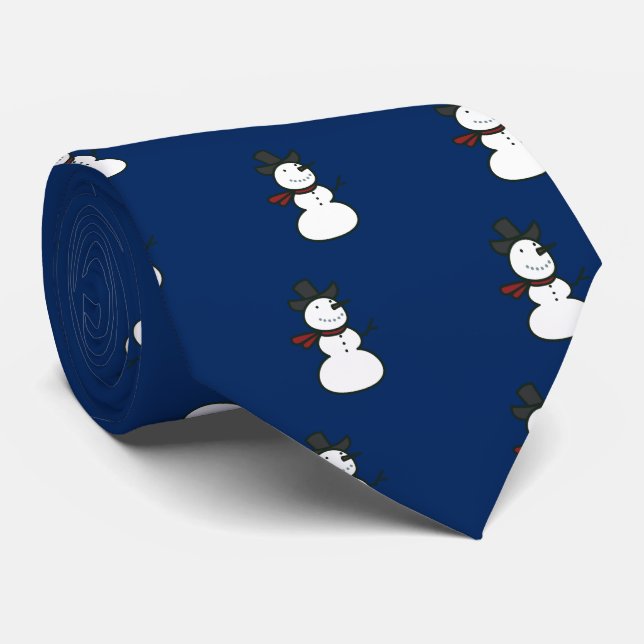 Corbata snowman (Enrollado)