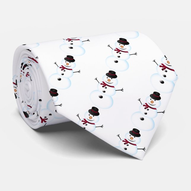 Corbata Snowman (Enrollado)