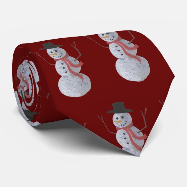Corbata Snowman (Enrollado)