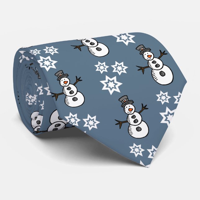 Corbata Snowman (Enrollado)