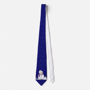 Corbata Snowman Necktie