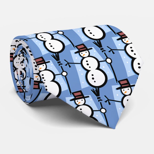Corbata Snowman Tie (Enrollado)
