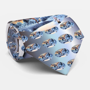 Corbata Snowman y Angel Fantasy