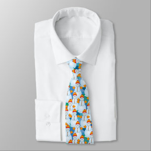Corbata Snowmen