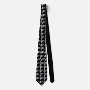 Corbata Snowmobile gris del camuflaje