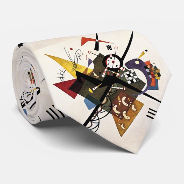 Corbata Sobre White II - Wassily Kandinsky (Enrollado)