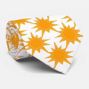Corbata Sol amarillo naranja