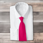 Corbata Solid color plain dark bright pink<br><div class="desc">Solid color plain dark bright pink design.</div>