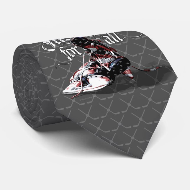 Corbata Solo Hielo Para Todos (Hockey) (Enrollado)