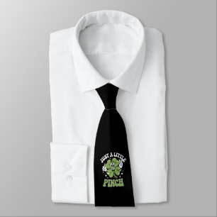 Corbata Solo un pequeño pellizco Enfermera Día de San Patr