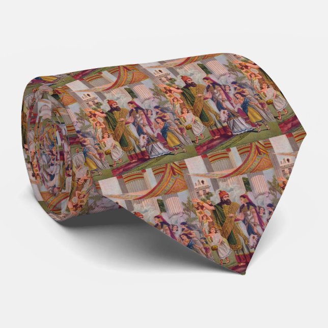 Corbata Solomon y Sheba (Enrollado)