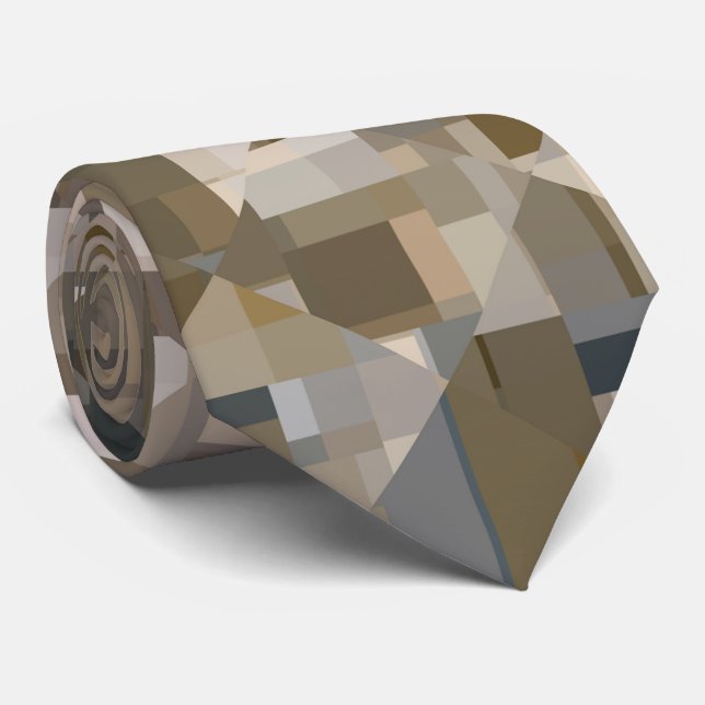 Corbata Sombra de marrón (Enrollado)