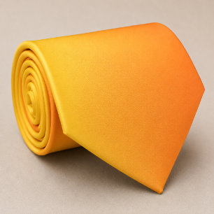 Corbata Sombra Naranja amarilla