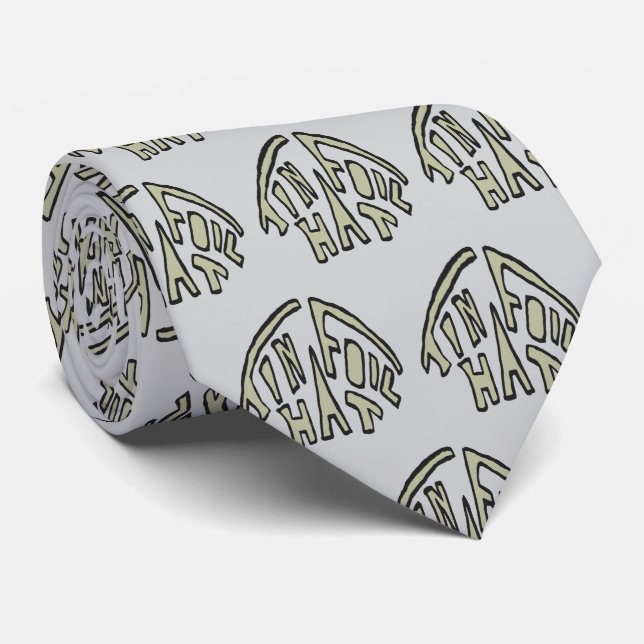 Corbata Sombrero de papel de aluminio (Enrollado)