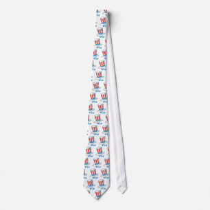 Corbata Sombrero del Tío Sam de EE. UU.