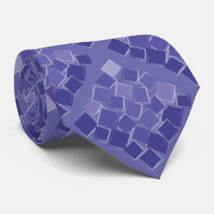 Corbata Sombrillas violetas dispersas