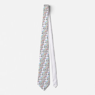 Corbata Somone con autismo me ama (los PP)