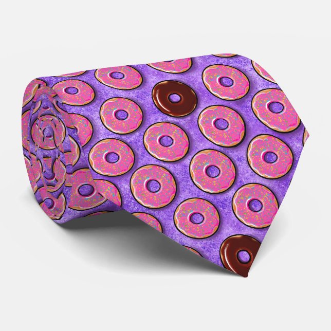 Corbata Soñando Donut (Enrollado)