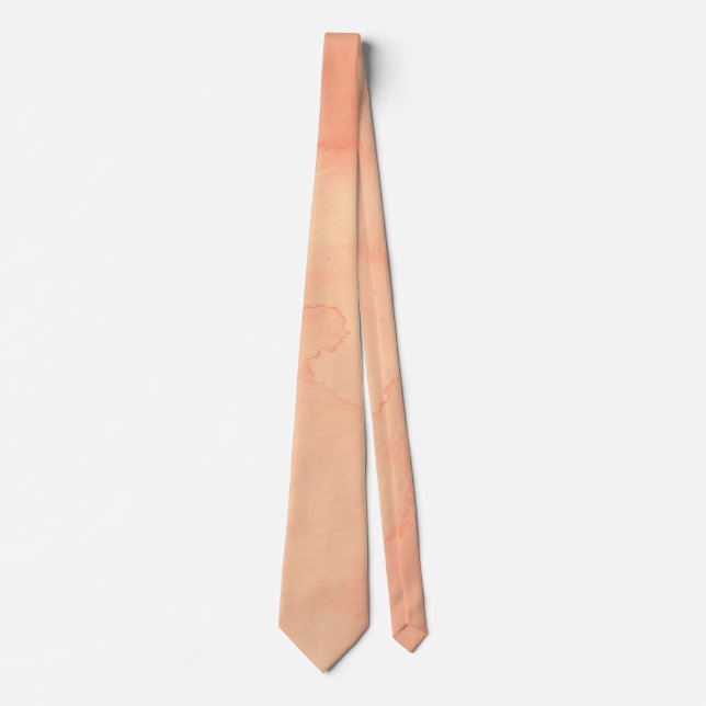 Corbata Sorbete de melocotón (Anverso)