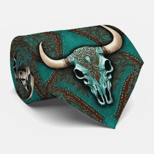Corbata Southern Brown Verde azulado País Occidental Bull