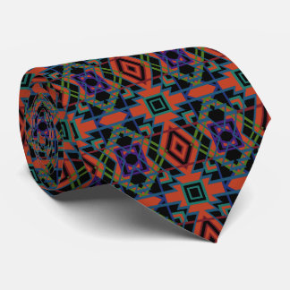 Corbata Southwestern Symmetrical Tiled Pattern Line Art