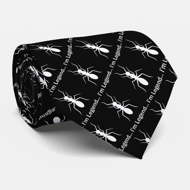 Corbata Soy hormiga legendaria (Enrollado)