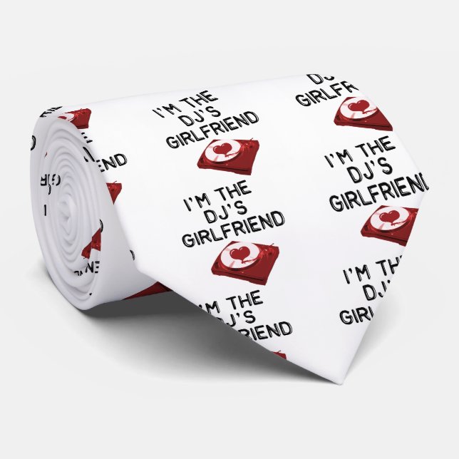 Corbata Soy la novia del DJ (Enrollado)